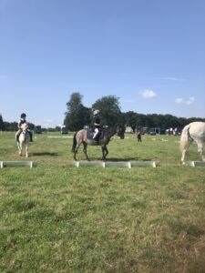 My daughter at pony club camp